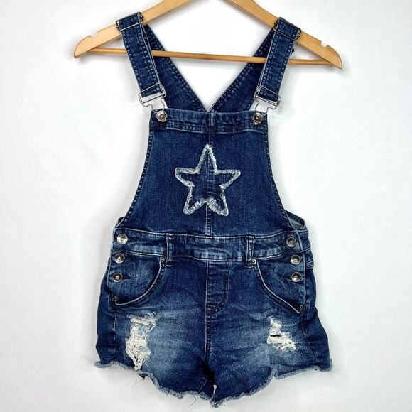 Blackheart Hot Topic Star Shortalls 0 - Picture 1 of 9